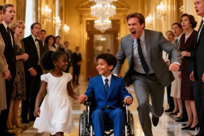 “Let me dance the tango with your son… and I’ll make him walk again,” the homeless girl told the millionaire…