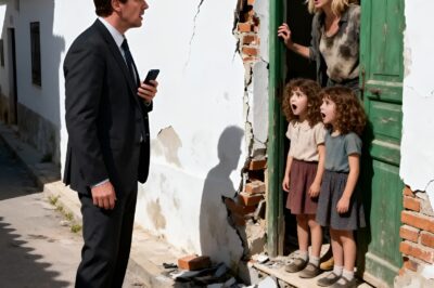 Twelve years later he returned as a millionaire, ready to humiliate his ex… But upon seeing his daughters and what remained of the house, his confidence shattered…