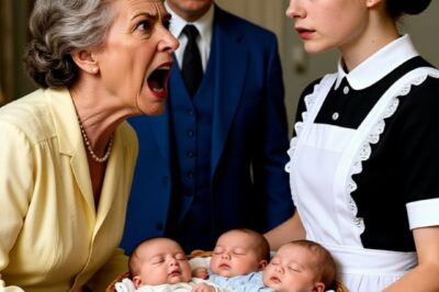 The widowed millionaire faked his departure, solely to hide and watch his partner with their triplets