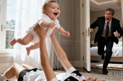 The billionaire’s eldest daughter had never walked, until she discovered the maid doing the unbelievable.