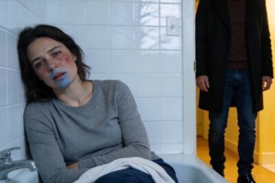 My mother-in-law locked me in the bathroom for the winter and left. I yelled at my husband, but he sighed and said, “I’m not going to deal with this tonight.”