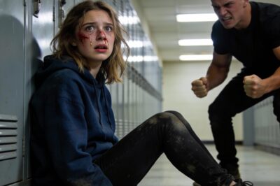 My jealous sister humiliated me at school, sneering, “you’ll never be more than a background blur.” Then she sent her boyfriend to “put me in my place.” He shattered my face in the locker room. She thought I’d stay silent. But the next time they saw…