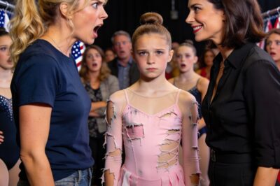 Just hours before my daughter’s big dance competition, my sister-in-law ripped her dress and smirked, now my girls will win for sure. I stood there stunned, unsure what to say until my 12-year-old daughter calmly turned to me and said, “Mom, relax,” and showed me something. I burst out laughing because the dress she tore was actually