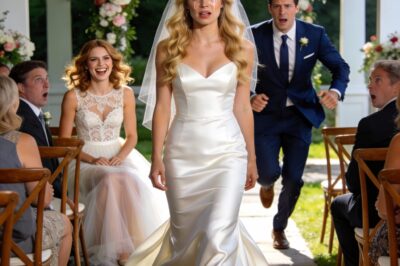 On my wedding day, when I arrived at the venue, I was stunned to find my sister in bridal attire sitting with my fiancé. I asked, “what are you doing here? he’s my fiancé.” She laughed and said, “he’s my fiancé now.” I then whispered a secret truth in my fiancé ear and walked away. He chased after me, saying, “you can’t do this to me.” I responded, because you deserve this..