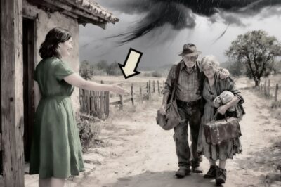 “You need a home and I need grandparents for my son,” she told the strangers.