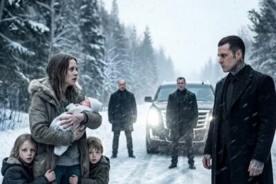 “Who did this?” – A mafia boss saw a widow and her children abandoned in a snowstorm.