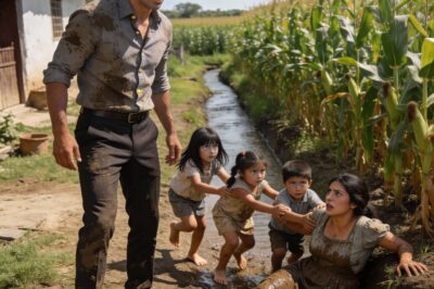 I returned to Mexico as a ruthless millionaire to reclaim the ranch I had abandoned. But fate had a surprise in store for me: I found her, my ex, living on my property with three little ones who were my spitting image. She swore they weren’t my children, but when one of them called me “Dad,” my world of luxury and power completely crumbled.