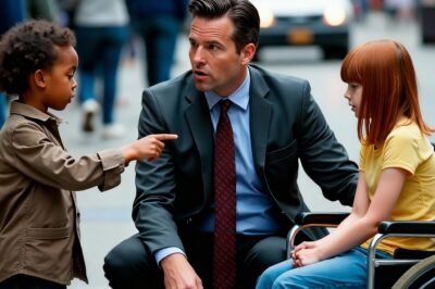 “I can make your daughter walk again,” said the beggar boy – the millionaire was stunned!