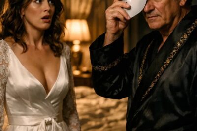 To escape poverty, I married a dying millionaire. On our wedding night, he took off his mask. What I saw wasn’t a face—it was a warning.