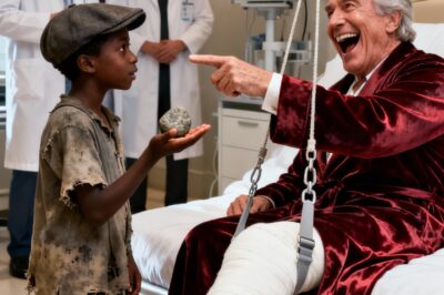 “Heal Me for $1M” Billionaire M0cked The Homeless Strange Kids Until He Pulls Out Cursed Black Stone and Miracle Happened…