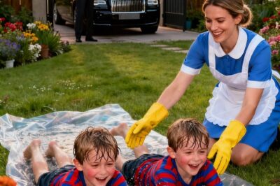 Millionaire arrives FURIOUS at his mansion and freezes when he sees what the maid did to his CHILDREN..