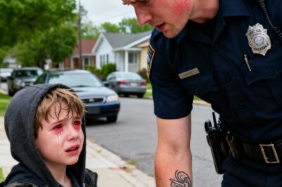 A little boy pointed at a police officer’s tattoo and said, “My dad had the same one.” It was supposed to be a quiet morning patrol until the officer suddenly froze.