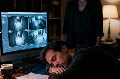 At Midnight, She Touched His Shoulder… Then the Computer Screen Revealed the Horror..