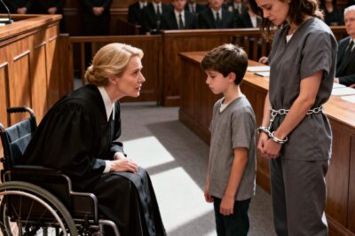 “LET GO OF MY MOM AND I’LL MAKE YOU STAND” Said The Black Boy— The Court Laughed…Then The IMPOSSIBLE