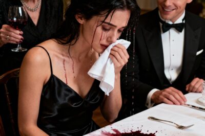 At the very first meeting with my fiancé’s family, his mother threw a glass of wine in my face and laughed cruelly, “Just disinfecting the poor! Want to marry my son? Pay $100,000 — now.” I turned and saw him smiling along with her. I wiped the wine from my face, smiled slowly, and said quietly, “Fine… then I’m terminating every contract with your company.” And instantly, the entire room went ice-cold.