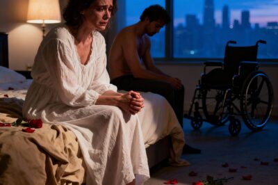 At 40, I agreed to marry a man with a disabled leg. There was no love between us. On the wedding night, I trembled when I lifted the blanket and discovered a sh0cking truth