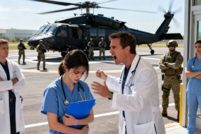 They Mocked the Quiet New Nurse — Until a Navy Helicopter Landed Demanding Their SEAL Combat Pro