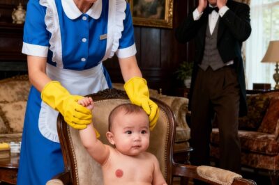 “Every morning, the billionaire’s baby grew weaker, until the maid found something under his arm.”