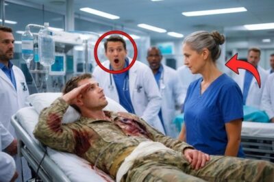 The doctors mocked the “new nurse”… until the wounded SEAL Commander saluted her…