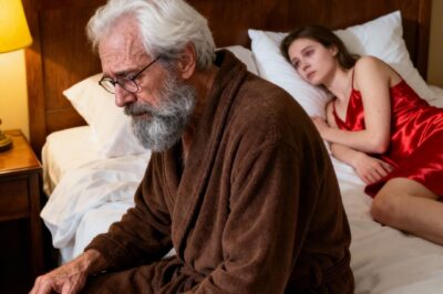 I married a wealthy old man to save my family… but on our wedding night, he didn’t touch me. He simply sat in the dark and said: “Sleep. I want to watch.” The way he said it made my skin crawl… and by morning, I understood this marriage had never been about money.