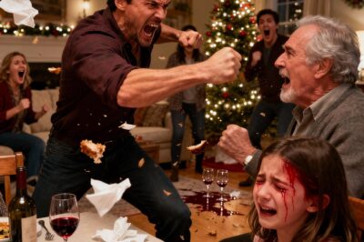 At Christmas, my father gave my 8-year-old daughter a certificate that read: “The least pretty granddaughter.” I tore it up, screamed in his face, and revealed the truth about my daughter, leaving everyone stunned…