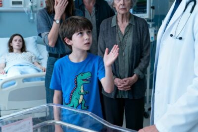 When my newborn “died,” my mother-in-law leaned in and said: “God saved us from your bloodline.” My husband looked away. My sister-in-law smirked with contempt. But then my 8-year-old son pointed at the nurse’s cart and asked: “Should I give the doctor the powder Grandma put in the milk?” The room fell silent.