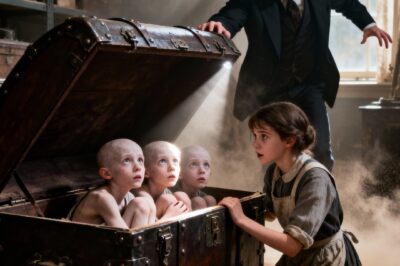 The maid heard crying inside a massive wooden trunk every night: what she discovered inside revealed the billionaire’s darkest secret…