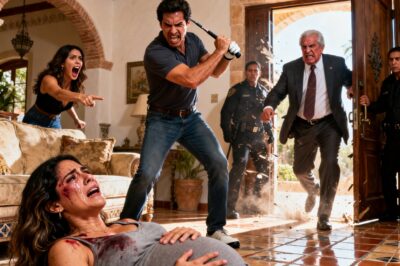 As my husband beat me with a golf club, I heard his mistress scream, “Kill him! He’s not your son!” I felt my world crumble… until the door burst open. My father, the ruthless CEO, roared, “Today you’ll pay for what you did.” And in that moment, I knew… the real storm was just beginning.