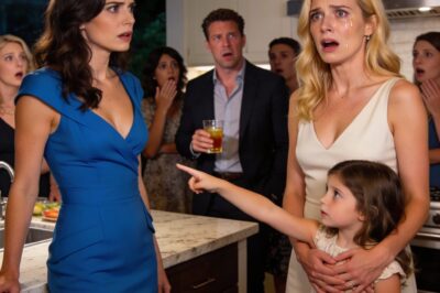 At my husband’s party, our 4-year-old daughter pointed at a woman and said, “Mommy, I saw Daddy and this lady EXERCISING in the bedroom for a long time….