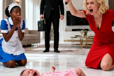 Ada’s eyes flew open at the sight of Emma, her grip loosening as the pan tilted, shock slicing through her rage for one fragile heartbeat before everything froze.