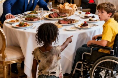 Black Girl Said: “Feed Me And I’ll HEAL Your Son” –Millionaire Laughed… Then The IMPOSSIBLE Happened