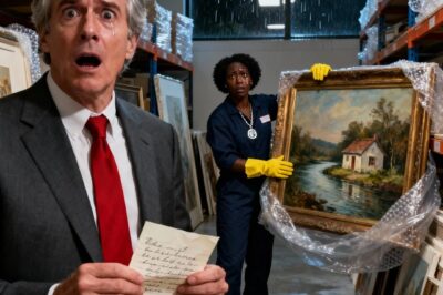 I Bought a Forgotten Painting at My Own Gallery—Then the Janitor Found My Mother’s Secret Note