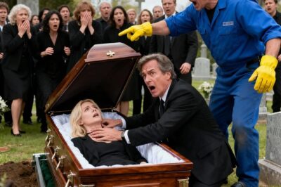 The Gravedigger Tapped the Coffin and Whispered ‘Listen’—Then Everything I Loved Turned Into Evidence