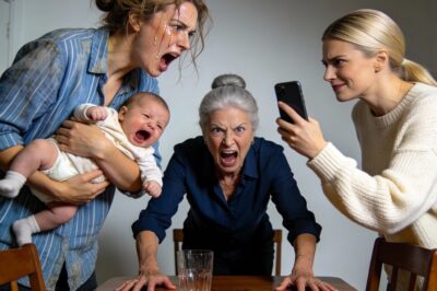 My baby cried during dinner, and my mom slammed the table. “Shut that baby up! This house isn’t for parasites!” My sister smirked at her phone. “Rent’s due today. Or you’re out.” I left in tears, baby in my arms. Six months later, their calls wouldn’t stop.