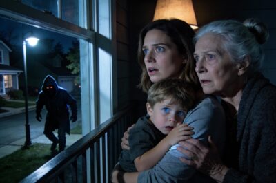 My new neighbor, an old woman, moved into the vacant house next door. A week later, she came to visit. “Tonight at 2 am, bring your son to my house and come upstairs.” “Why?” “You’ll understand when you get there.” That night at 2 am, I carried my son to her house. The moment I looked at my home from her second-floor window I was speechless.