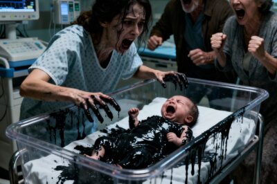 As soon as my mother-in-law knew I was in labor and the baby had arrived, she burst into the room while I was sleeping.