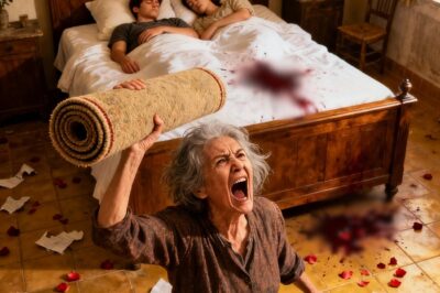 The daughter-in-law slept until 10 at her in-laws’ house. The mother-in-law picked up a stick to hit her, but was astonished to see her in bed…