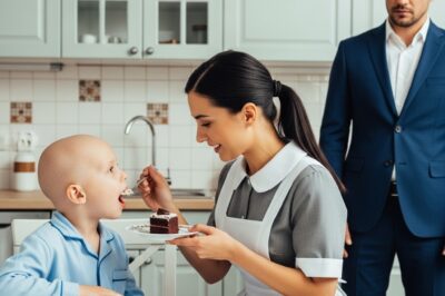 His father had millions, but he couldn’t buy him time. What the nanny did for the boy in his final days was a miracle that money could never buy…