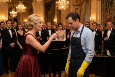 “If you play that piano, I’ll marry you!”: The billionaire mocked the janitor, but he played a melody that uncovered their families’ darkest secret.