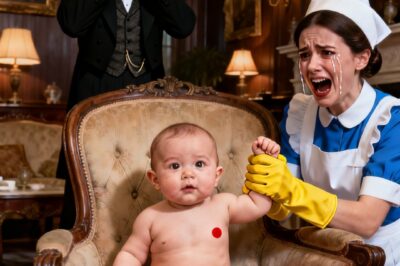 Each morning, the billionaire’s baby grew weaker, until the maid found something under his arm.