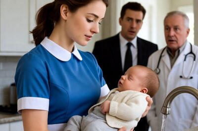 15 doctors couldn’t save the businessman’s baby… until the cleaning lady did something that changed everything forever…