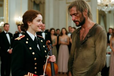 She shouted, “Play the violin and I’ll marry you!” and laughed…