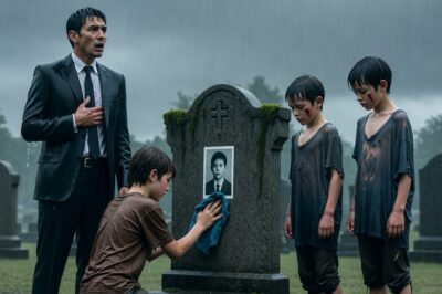 Businessman finds his son, who had been “missing” for 4 years, with two homeless men…