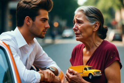 Millionaire sees his own 77-year-old mother begging at a traffic light — until he discovers the truth…
