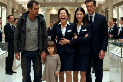 “Get that man out of here!” – They laughed at the poor father in the jewelry store… but the ending silenced them all…