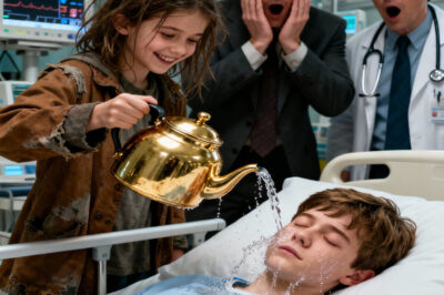 The millionaire’s son had five days to live. But the poor girl sprinkled him with unusual water.