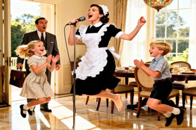 A millionaire arrived home early: what he saw his housekeeper doing with his children made him cry.