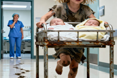 “My mom has been sleeping for three days.” A 7-year-old girl pushed a wheelbarrow for miles to save her newborn twin brothers, and what happened next left an entire hospital speechless…