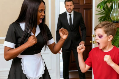 After his son was beaten up at school, the billionaire saw the incredible lesson the new maid taught his son