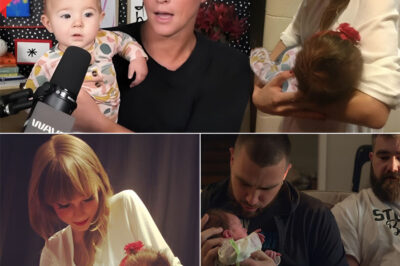 Taylor Swift is melting hearts with her adorable interaction with baby Finnley, Travis Kelce’s newborn niece! Apparently, Swift’s got some serious baby-whispering skills, calming down little Finnley after a hilarious “poop call” incident. But what’s even more adorable is Travis Kelce’s reaction – he’s totally smitten with his new niece and can’t get enough of Swift’s loving moments with her